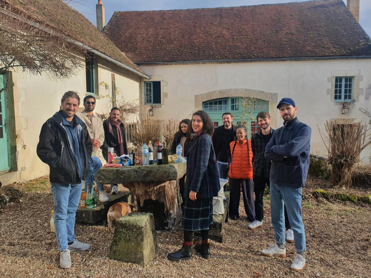 Ferme Equestre & Chambres D'Hotes Gateau Stables Proche Guedelon Saint-Amand-en-Puisaye Dış mekan fotoğraf